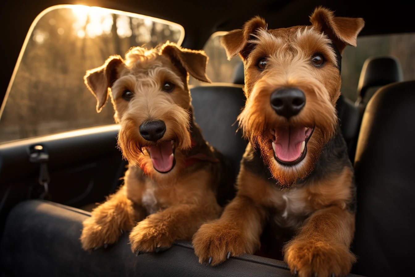 Dodge Charger Dog Car Seat for Welsh Terriers